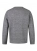 Luke 1977 Salcombe Crew Knit - Mid Marl Grey Luke 1977 Salcombe Crew Knit - Mid Marl Grey