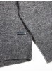 Luke 1977 Kingsbridge Button Through L/S Polo - Mid Marl Grey Luke 1977 Kingsbridge Button Through L/S Polo - Mid Marl Grey