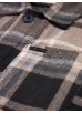 Luke 1977 Bourton Check Shacket - Ecru Check Luke 1977 Bourton Check Shacket - Ecru Check