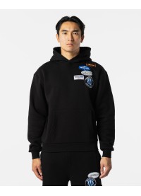 Mercier Relaxed OG Badge Hoodie - Black Mercier Relaxed OG Badge Hoodie - Black