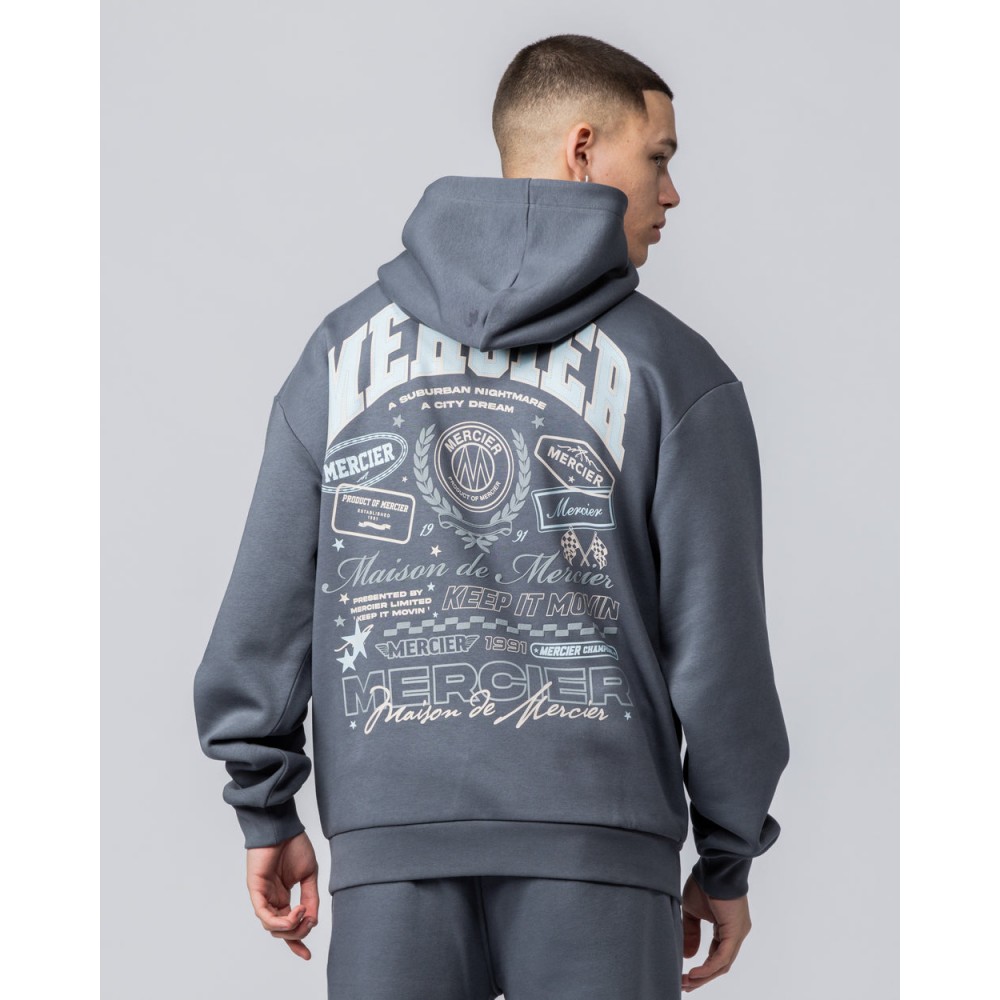 Mercier Maison Champions Hoodie - Petrol