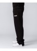 Mercier Script Open Hem Joggers - Black