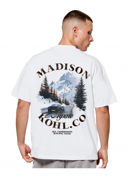 Madison Kohl MK Alpine Relaxed T-Shirt - White Madison Kohl MK Alpine Relaxed T-Shirt - White