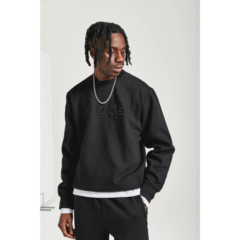 NICCE Mens Mercury SweatShirt - Black