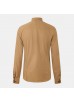 Luke 1977 The Butchers Pencil Slim Fit Shirt - Caramel