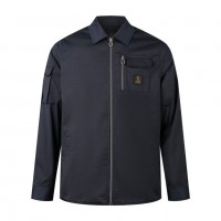 Luke 1977 Vietnam Zip Through Nylon Jacket - Black