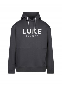 Luke 1977 Grand Relaxed Fit Overhead Hoodie - Charcoal