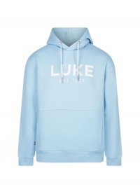 Luke 1977 Grand Relaxed Fit Overhead Hoodie - Sky Blue