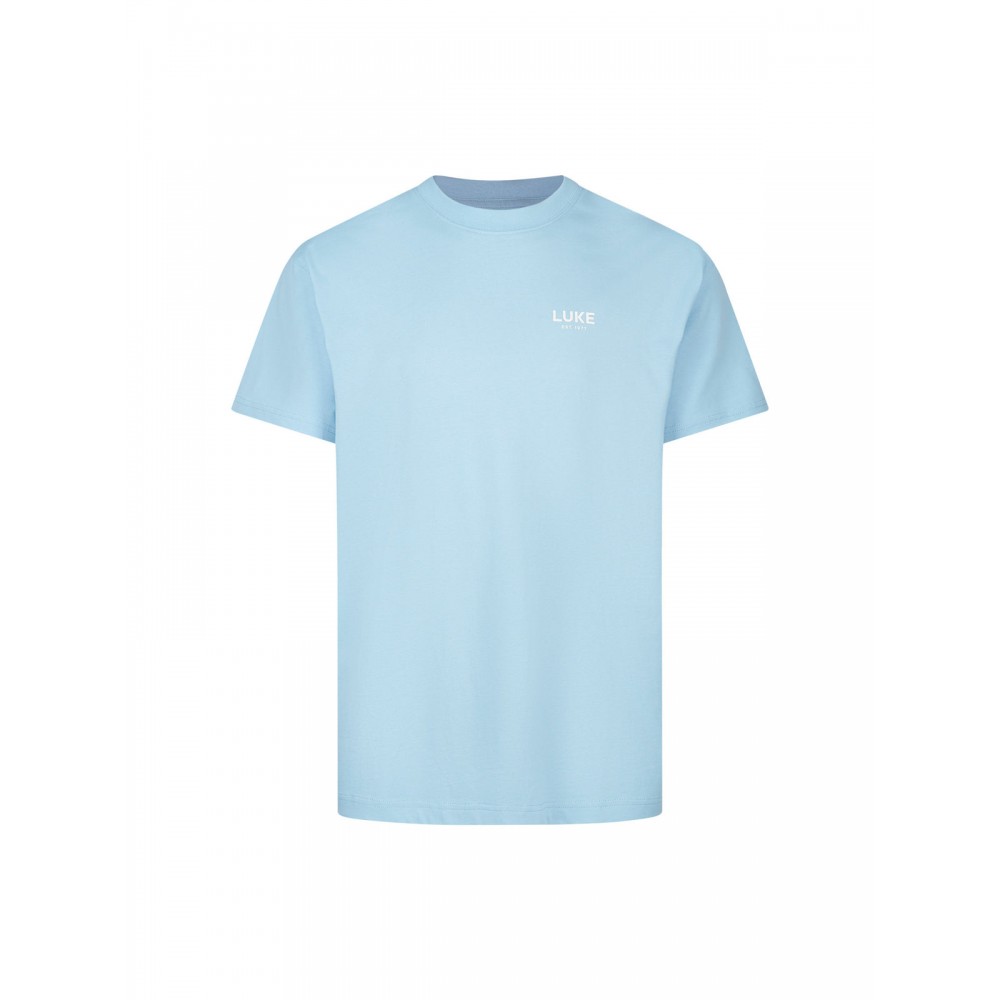 Luke 1977 Exquisite Relaxed Fit T-Shirt - Sky Blue