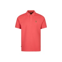 Luke 1977 New Mead Pique Polo Shirt - Watermelon