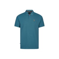 Luke 1977 New Mead Pique Polo Shirt - Teal