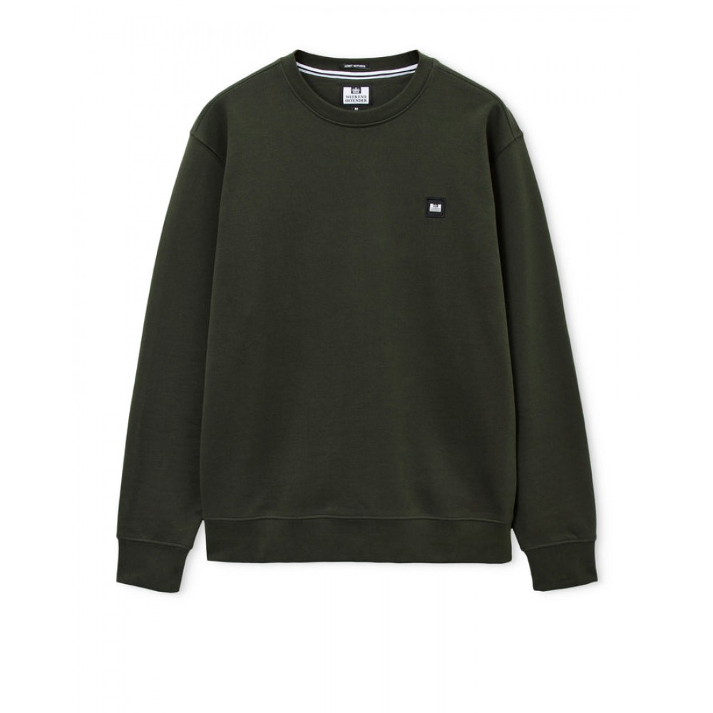 Weekend Offender Ferrer Sweatshirt - Black Forest Green
