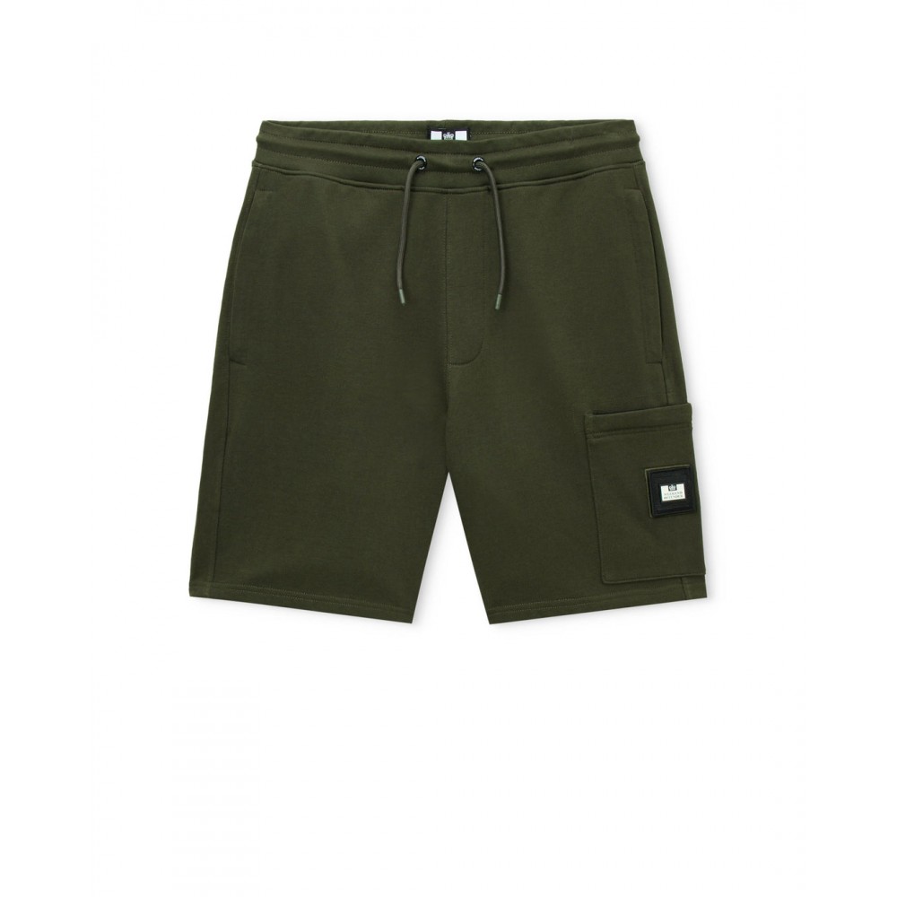 Weekend Offender Hawkins Jogger Short - Black Forest Green