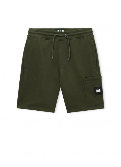 Weekend Offender Hawkins Jogger Short - Black Forest Green