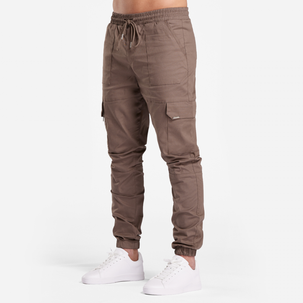 Bee Inspired Lyndon Cargo Pants - Taupe