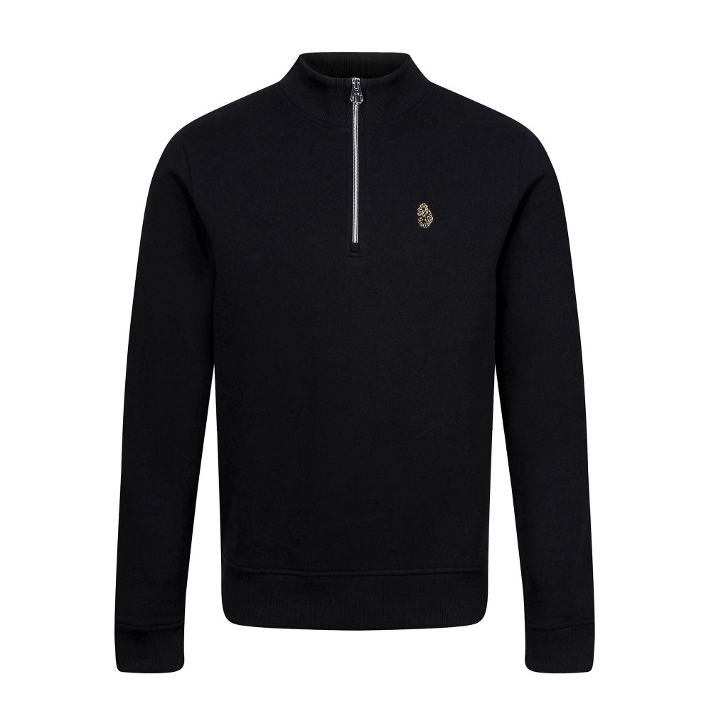 Luke 1977 Sydney 1000 1/4 Zip Sweatshirt - Jet Black