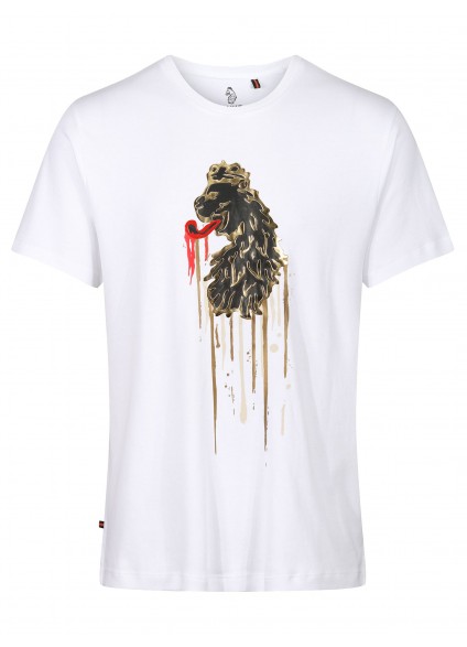 Luke 1977 Drip Tease Gloss Lion T-Shirt - White