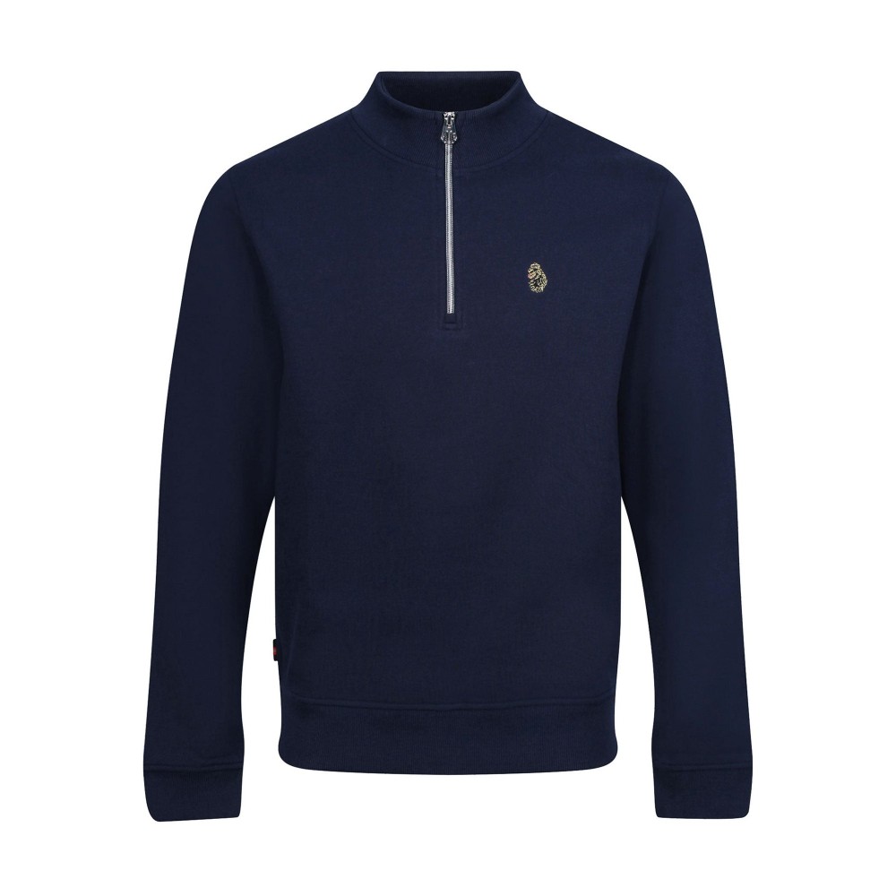 Luke 1977 Sydney 1000 1/4 Zip Sweatshirt - Dark Navy