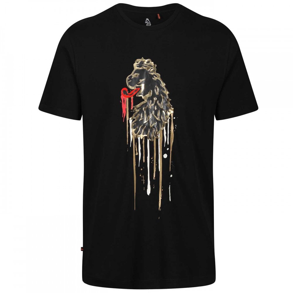 Luke 1977 Drip Tease Gloss Lion T-Shirt - Black