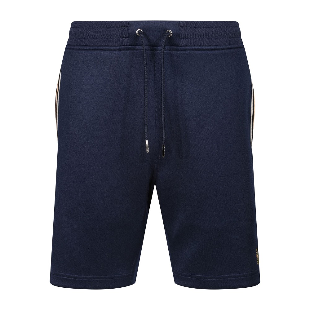 Luke 1977 Lakes Tape Detail Sweat shorts - Dark Navy