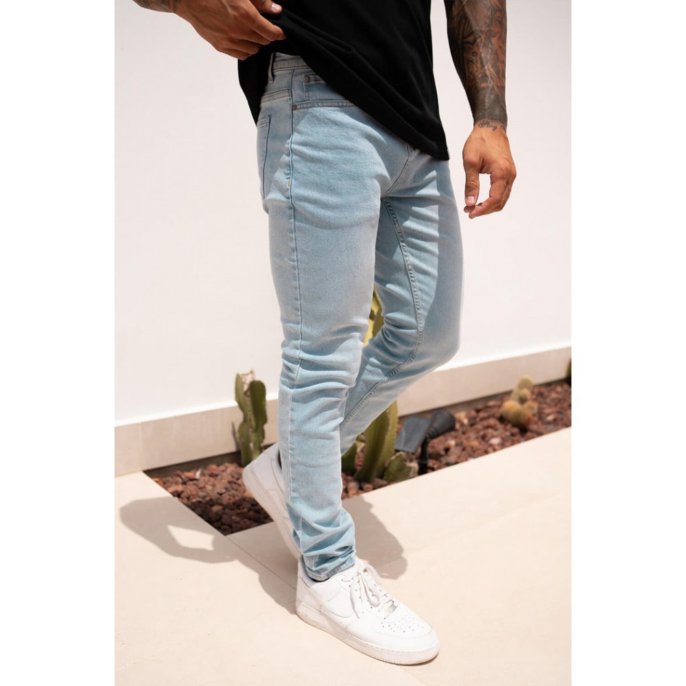 Sinners Attire Slim Fit Jeans - Light Blue