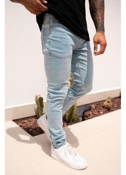 Sinners Attire Slim Fit Jeans - Light Blue