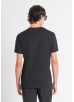 ANTONY MORATO REGULAR FIT T-SHIRT WITH SKULL PRINT - BLACK