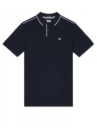 Weekend Offender Astola Polo Shirt - Navy/White