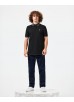 Weekend Offender Comas Polo Shirt - Black/Zinc