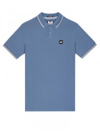 Weekend Offender Farina Polo Shirt - Baltic Blue/Rhino