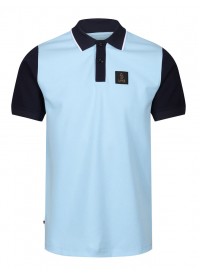 Luke 1977 Saddleworth Polo Shirt - Sky Blue
