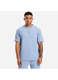 Bee Inspired Leno T-shirt - Ice Blue