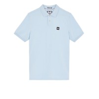 Weekend Offender Caneiros Polo Shirt - Ocean Wave Blue