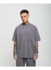 Madison Kohl MK Core Oversized T-Shirt - Tornado Grey