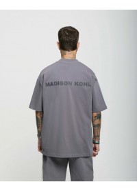 Madison Kohl MK Core Oversized T-Shirt - Tornado Grey