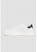 ANTONY MORATO "TRAVIS" TRAINERS IN FAUX LEATHER - WHITE