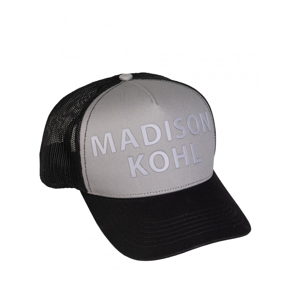 Madison Kohl MK Core Trucker Mesh Cap - Grey/Black