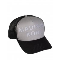 Madison Kohl MK Core Trucker Mesh Cap - Grey/Black