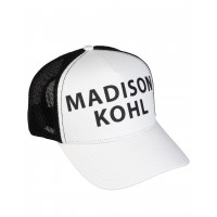 Madison Kohl MK Core Trucker Mesh Cap - White/Black