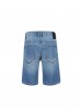 Luke 1977 Short Edward Denim Shorts - Mid Blue Wash
