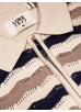 Luke 1977 Maughold Textured Knit Polo - Dark Navy