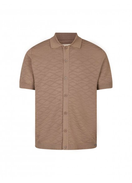 Luke 1977 Kennet Knitted Shirt - Hard Nut