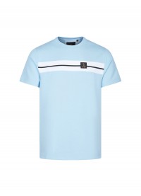 Luke 1977 Hopkins 1000 T-shirt - Sky Blue White