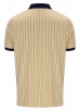 FILA BB1 CLASSIC VINTAGE STRIPED POLO - CLASSIC BEIGE