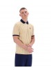 FILA BB1 CLASSIC VINTAGE STRIPED POLO - CLASSIC BEIGE