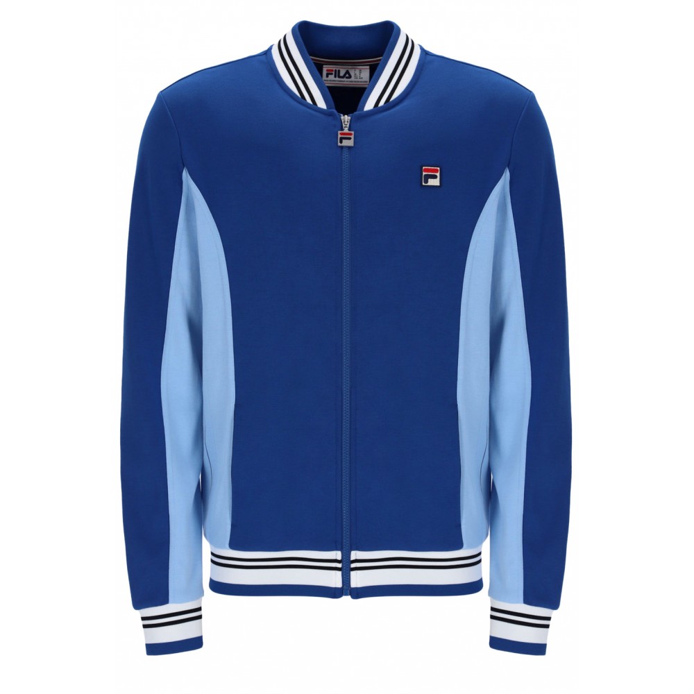 FILA SETTANTA BASEBALL TRACK JACKET - LIMOGES/FROZEN FJORD