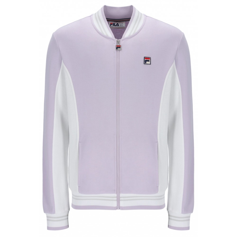 FILA SETTANTA BASEBALL TRACK JACKET - MISTY LILAC