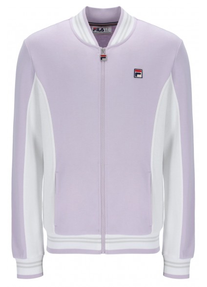 FILA SETTANTA BASEBALL TRACK JACKET - MISTY LILAC