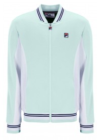 FILA SETTANTA BASEBALL TRACK JACKET - SURF SPRAY