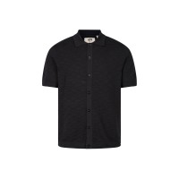 Luke 1977 Kennet Knitted Shirt - Black
